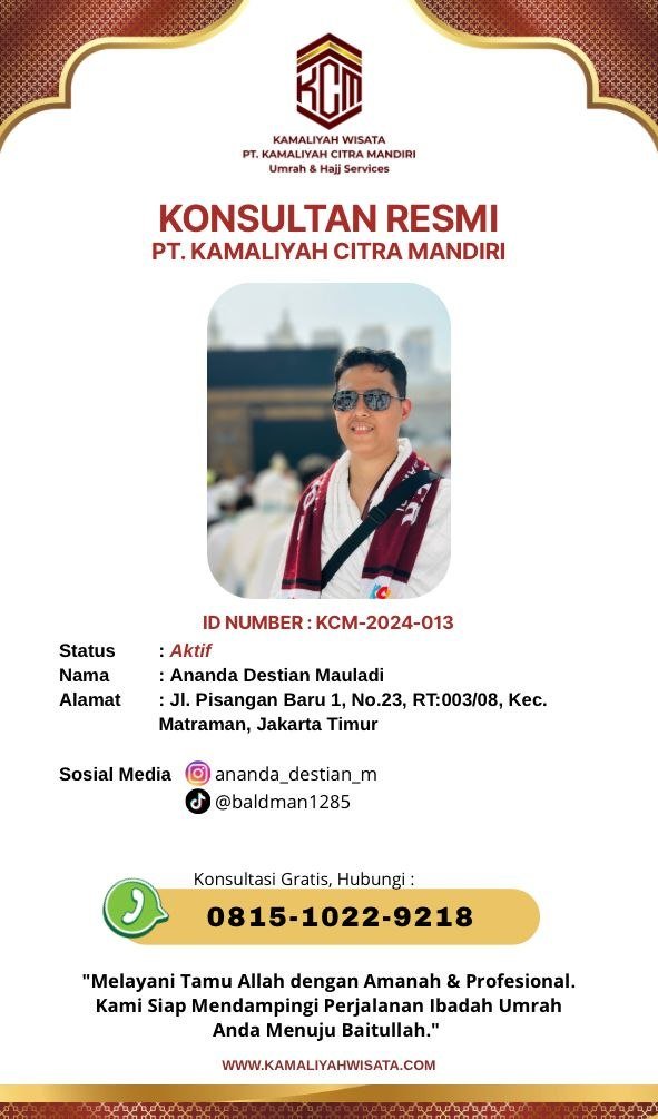 Ananda Destian Mauladi, S.Kom.