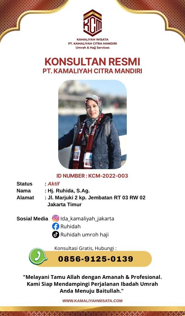 Hj. Ruhida, S.Ag.