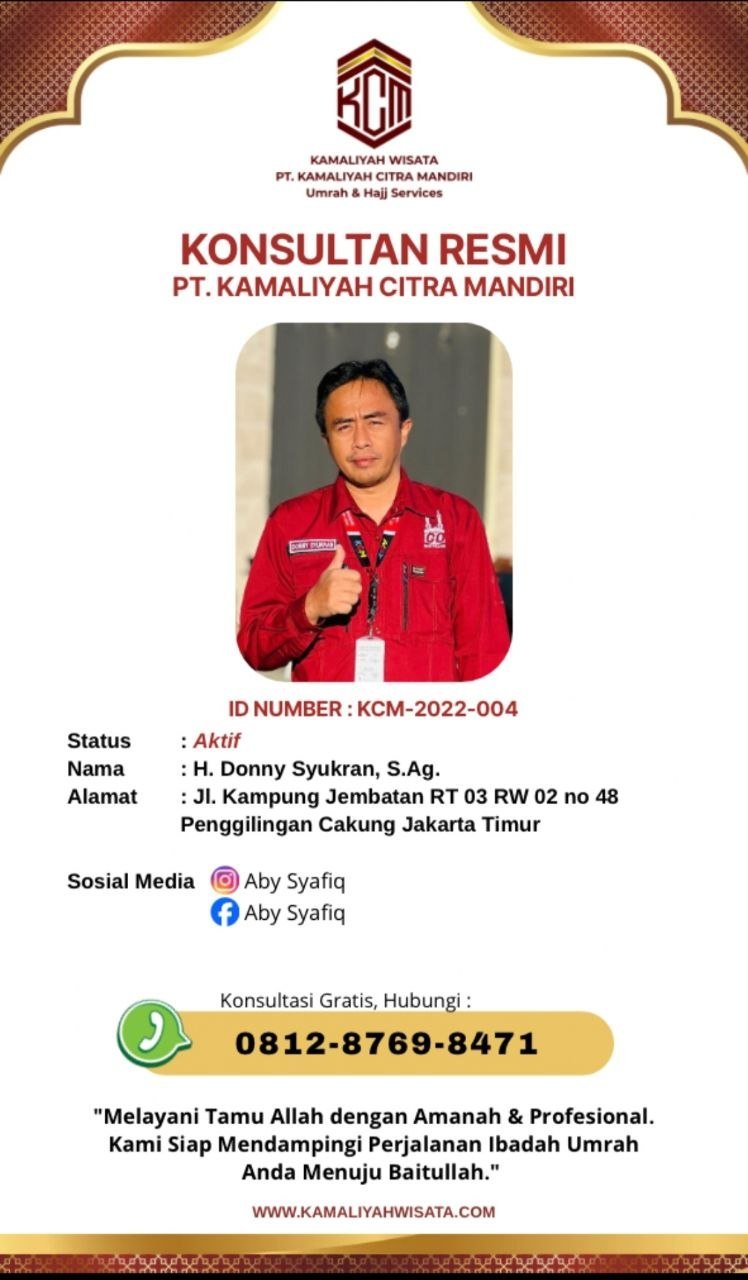 H. Donny Syukran, S.Ag.