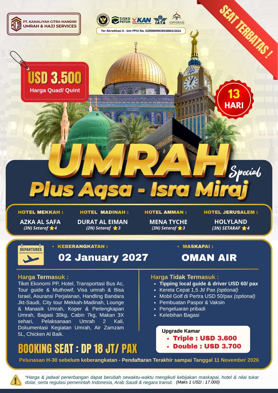 Umrah Spesial | Plus Aqsa - Isra Miraj