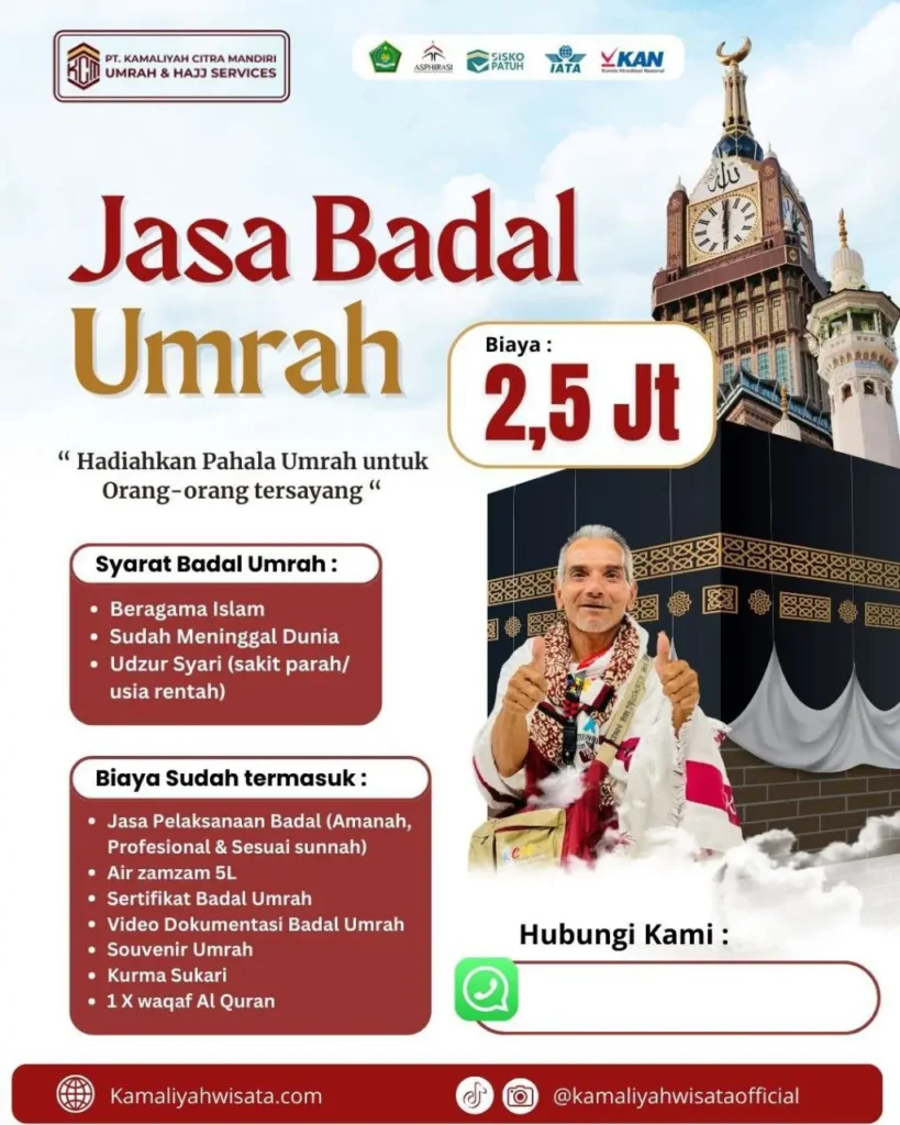 Badal Umrah KCM