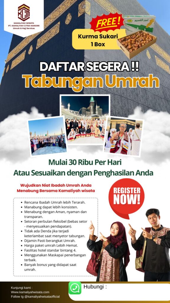 tabungan umrah KCM
