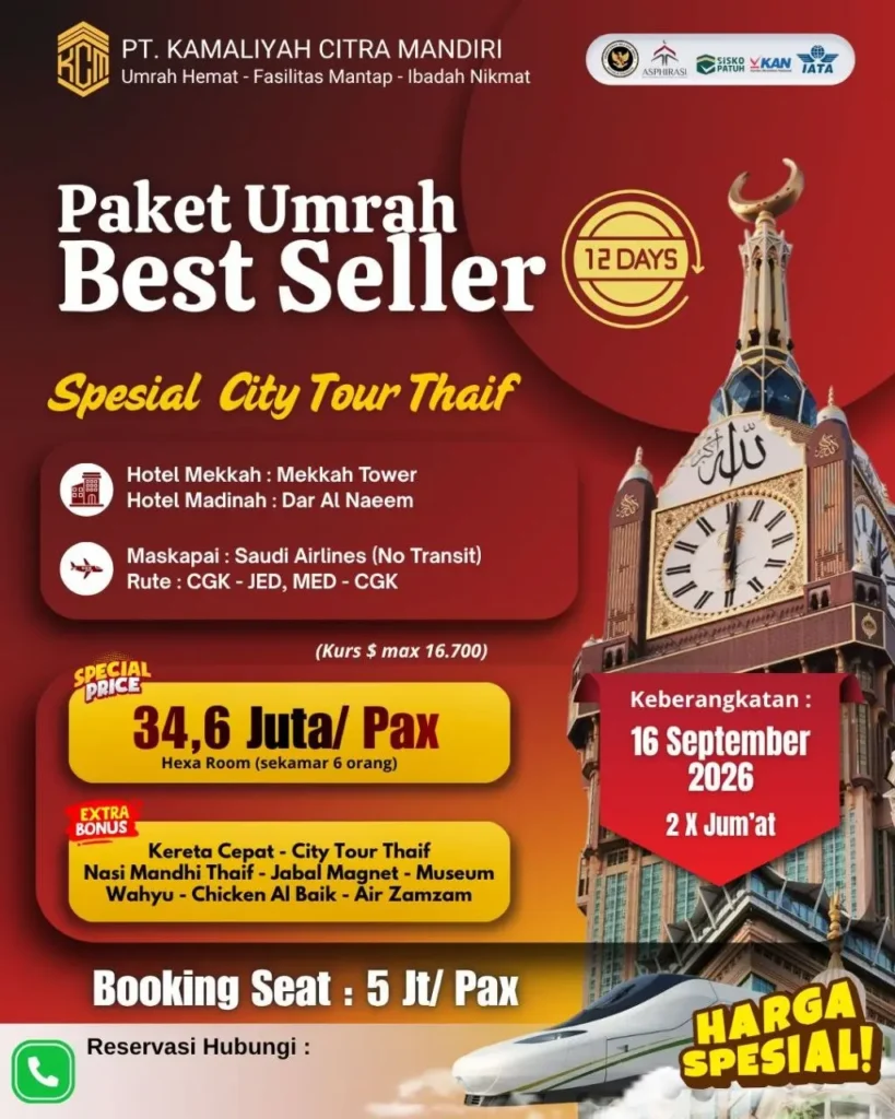 umrah kcm september 2026